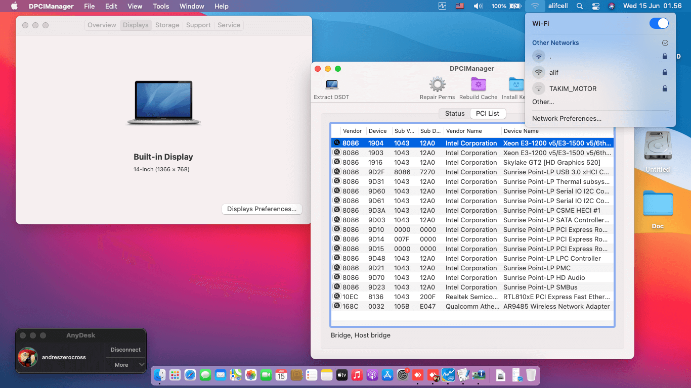 Asus X441UA WX098D [SkyLake   Intel HD 520 + I2C]   OpenCore 2